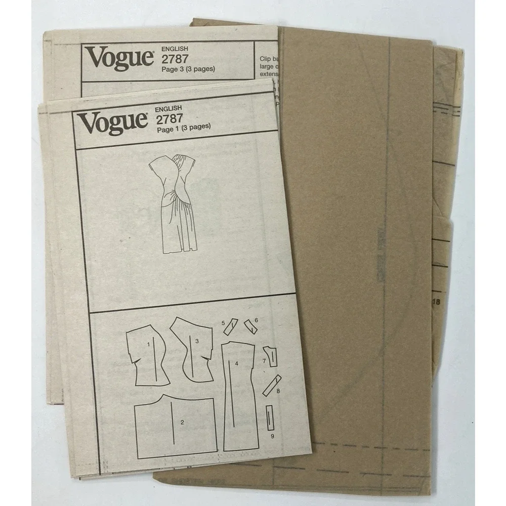 Vogue Vintage Model vogue v2787